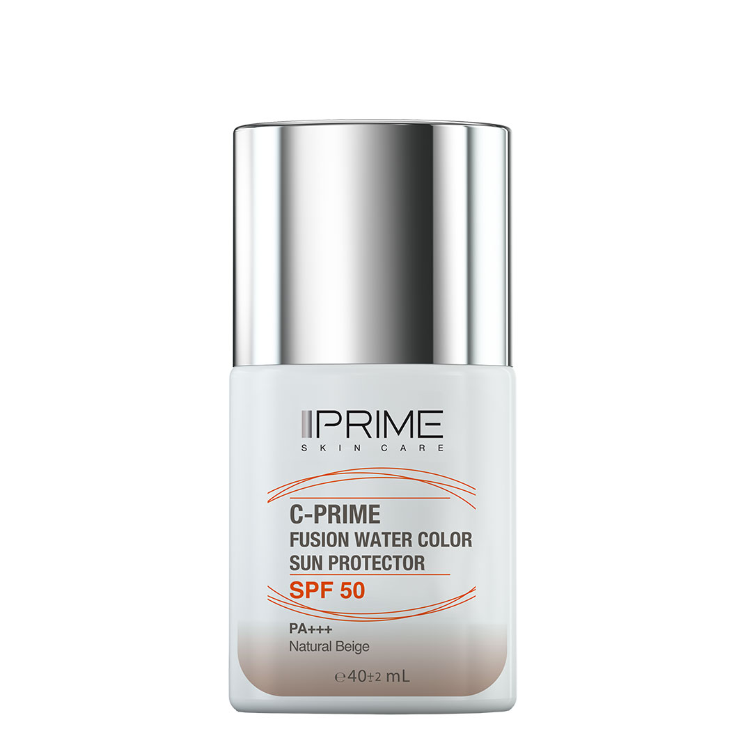 ضد آفتاب فیوژن واتر رنگی با SPF50 حاوی ویتامین سی پرایم