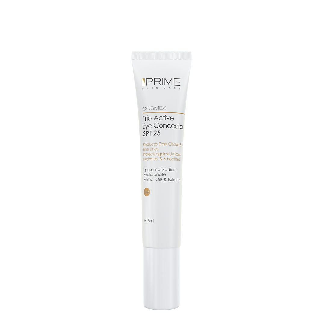 کانسیلر دور چشم رنگی با SPF 25 بژ طبیعی پرایم