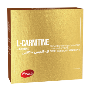 ویال خوراکی ال-کارنیتین + کافئین فورت ای