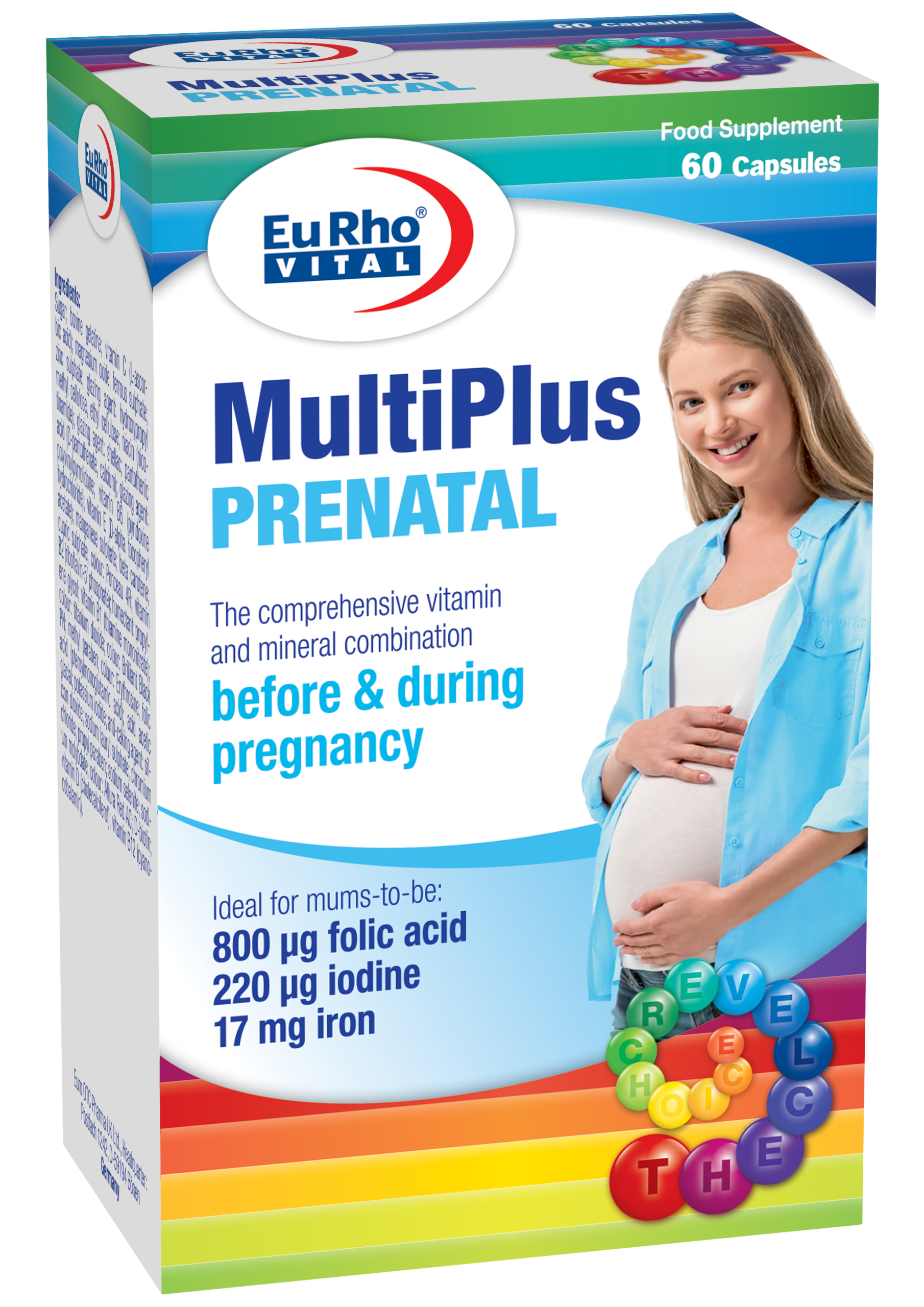 MultiPlus-PRENATA کپسول مولتیپلاس پریناتال یوروویتال - تصویر 1