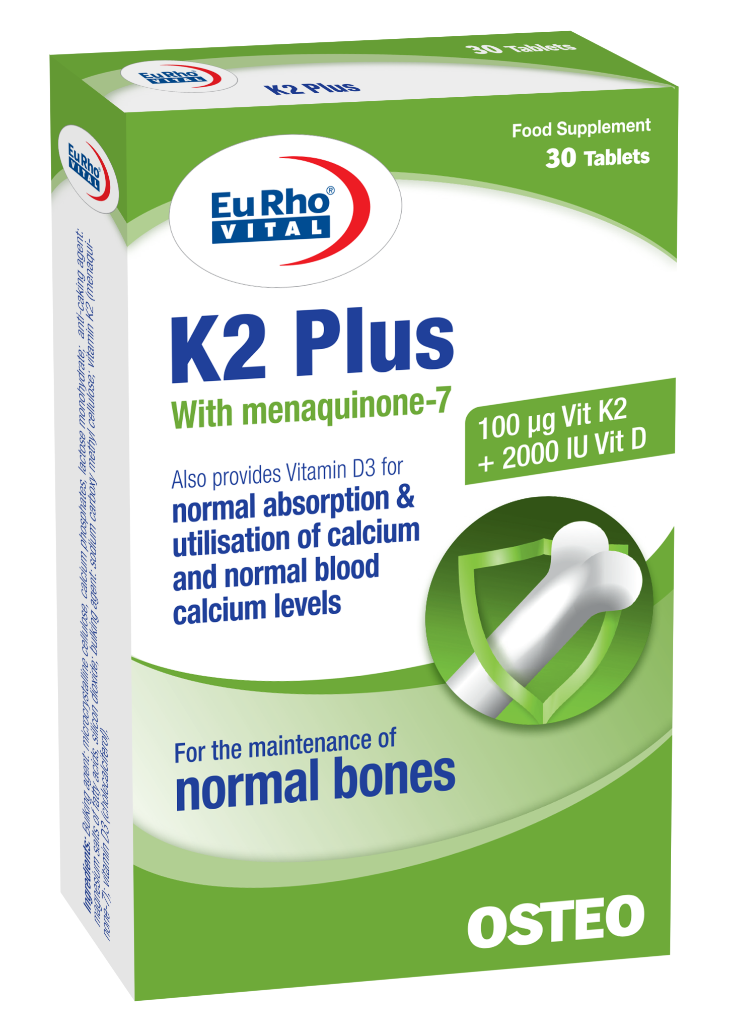 قرص K2 پلاس یوروویتال