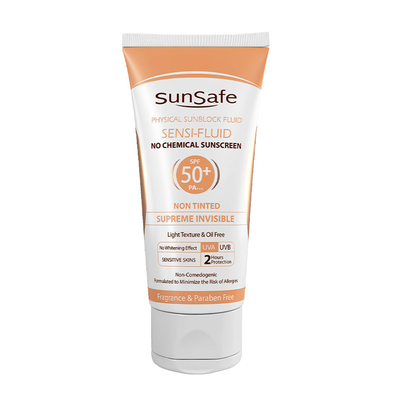 ضد آفتاب فلوئیدی SPF50 سان سیف