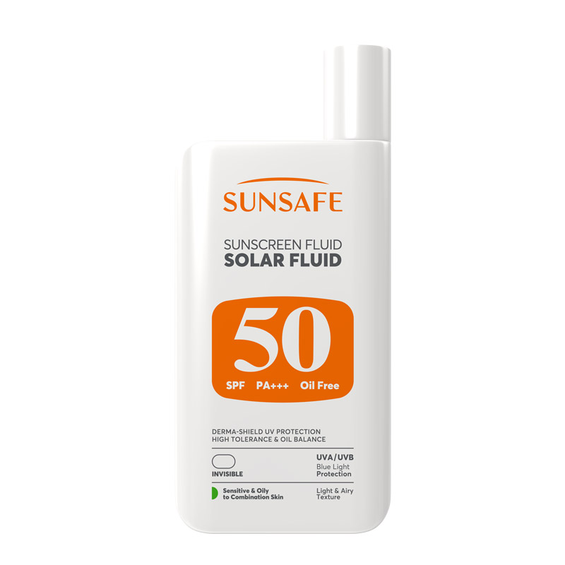 ضد آفتاب سولار فلوئید SPF50 سان سیف