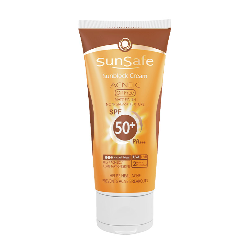كرم ضد آفتاب فاقد چربی SPF50 سان سیف