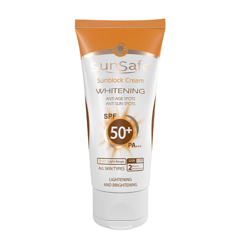 کرم ضد آفتاب روشن كننده SPF50 سان سیف