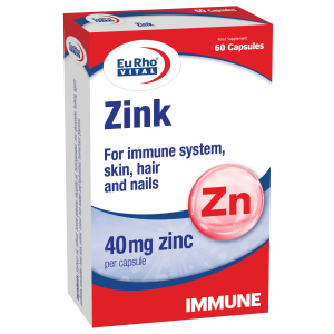 کپسول نرم زینک 40 یوروویتال